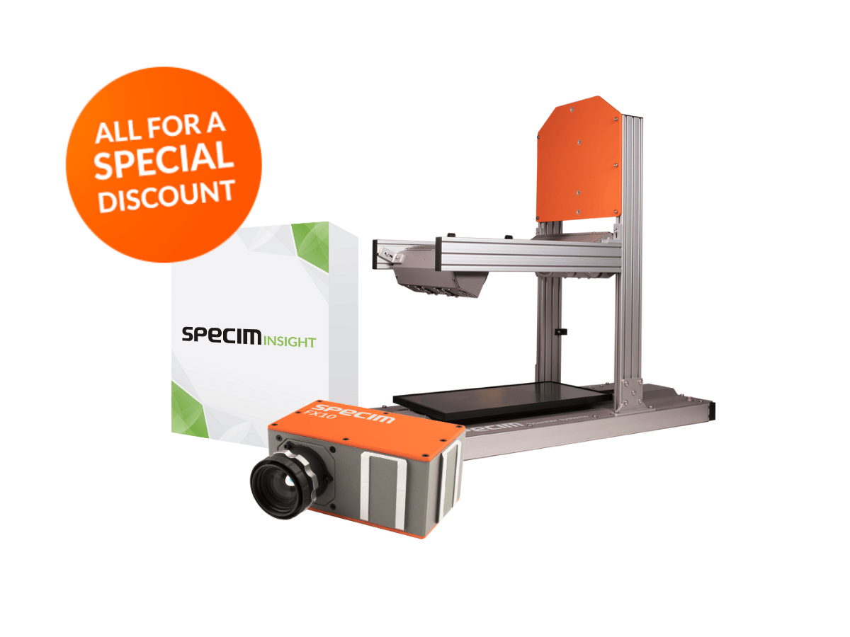 Specim lab bundle 1 including Specim FX10, 40x20 labscanner and specimINSIGHT 1 year pro license