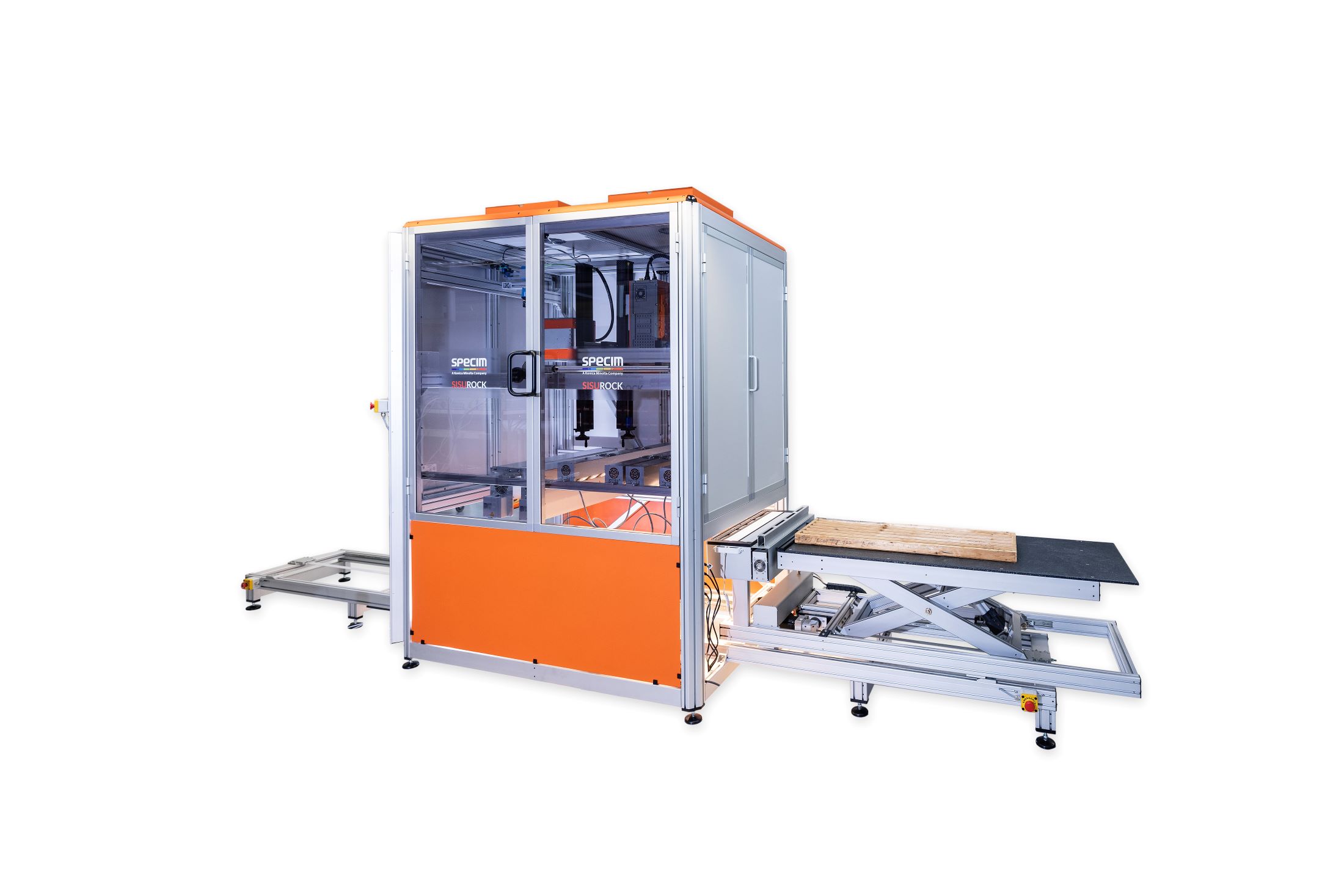 Specim SisuROCK automated core logging and mineral exploration hyperspectral imaging workstation