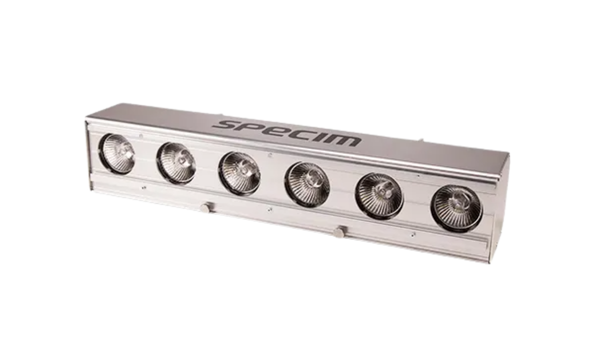 Specim HI400S Halogen Illumination Unit Specim rectangular metal illumination unit featuring six halogen bulbs