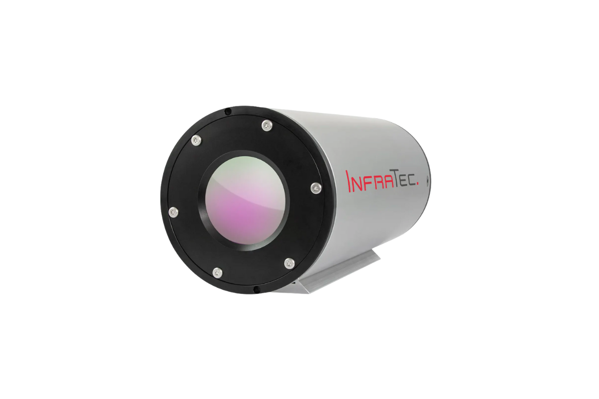 InfraTec PIR uc LWIR camera front side view