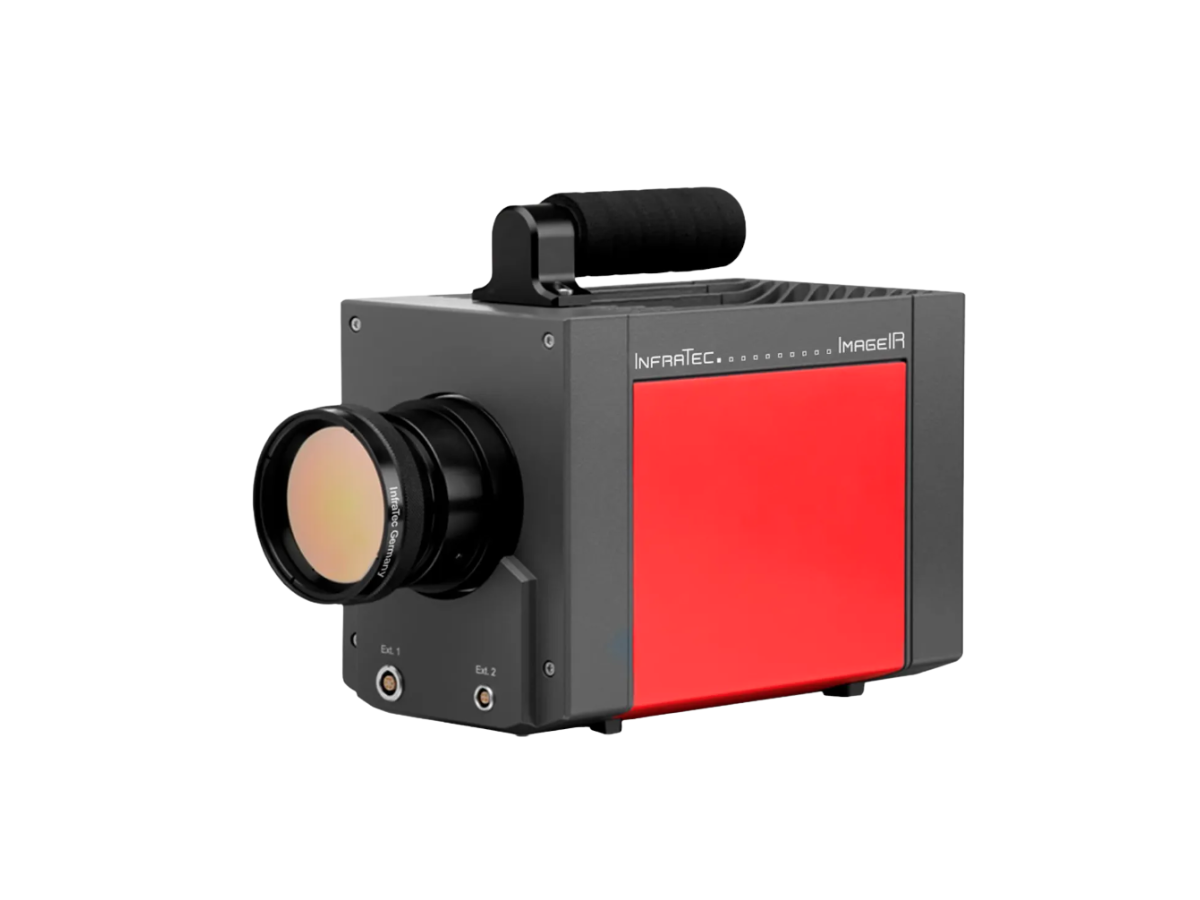 InfraTec ImageIR 8800 camera side view