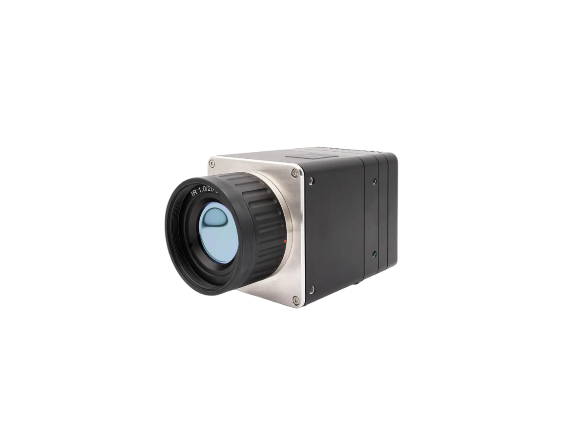 InfraTec VarioCAM HDx head S camera with lens, side view