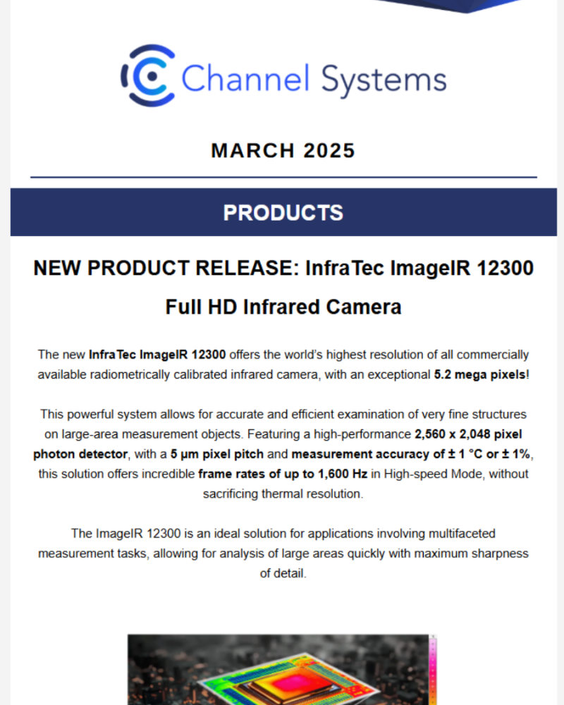 March 2025 Channel Systems email newsletter image
